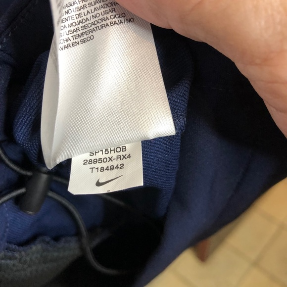 Nike Boston Red Sox 1/4 zip Windbreaker, Size XL, Navy - Picture 5 of 6